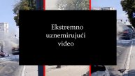 Olupina gori na ulici, jedna od žrtava urla na policiju: Snimak neposredno posle eksplozije džipa