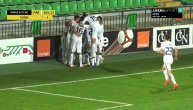 Partizan postigao gol iz penala! Natho zatresao mrežu laganim i visokim udarcem