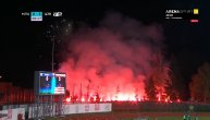Vatromet i bakljada za treći Zvezdin gol