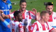 Ovo je gol kojim je Zvezda  pečatirala trijumf u Lučanima:Kanga asistent, Pankov glavom stavio tačku