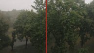 Gromovi parali nebo, priroda nam surovo donela jesen: Monsunsko nevreme se sručilo na Beograd