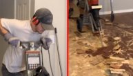 Pneumatskim čekićem joj "ishoblovao" parket jer ga je prevarila sa drugim