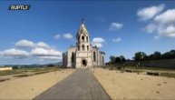 Ruševine crkve Svetog Hrista spasitelja u Nagorno Karabahu nakon granatirana