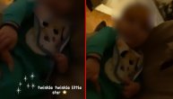 Emotivan prizor raznežio sve: Tetka Anastasija pevuši i uspavljuje malenog Željka