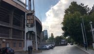 Grobarski bubanj odjekuje ispred stadiona Partizana pred derbi