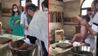 Surovo krštenje na Kipru: Čak je i majka bebe negodovala