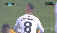 Holender imao prvu šansu za Partizan u nastavku, pa promašio čist zicer!