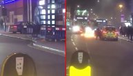 Namerno se kolima zakucao u policijsku stanicu u Londonu nakon čega je zapalio deo ulice