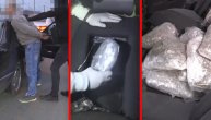 Krili drogu ispod zadnjeg sedišta mercedesa: Policija zaplenila 15kg marihuane