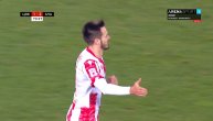 Zvezda je smanjila na 1:2: Strelac je Mirko Ivanić koji je iskoristio asistenciju Falčinelija