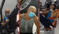 Ima 69 godina, vežba u teretani pod maskom: Da li je ovo najjači penzioner u Srbiji?