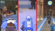 Tuča policije i naroda, Argentina plače...Neverovatne scene pred kovčegom Maradone