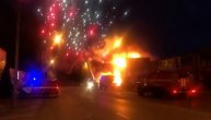 Gorela prodavnica pirotehnike u Rusiji: Vatromet leteo na sve strane