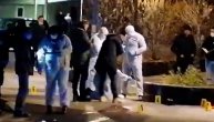 Snimak sa lica mesta: Ubistvo i samoubistvo nasred ulice u Aleksincu, policija vrši uviđaj