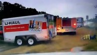 Jedan nagli pokret doveo je vozača do gubitka kontrole, a ishod je mogao da bude tragičan