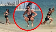 Idiličan trening Ivane Španović u Dubaiju