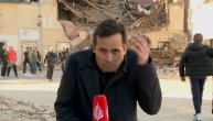 Novinar izveštavao iz epicentra kada je sve krenulo da se trese i ruši oko njega