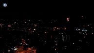 Beograd snimljen dronom u novogodišnjoj noći