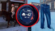 Skinuli se i jahali konje usred centra grada na temperaturi od -28°C