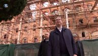 Vučić u poseti Hilandaru