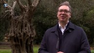 Predsednik Vučić sa Svete Gore čestitao Božić