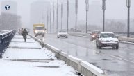 Snežni prekrivač ponovo nad Beogradom, ipak putevi u prestonici prohodni