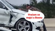 Balkanac u koži Amerikanca: Vozio se na prikolici autoputem dok je grlio olupinu svoje bele "Mečke"
