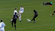 Gol za Partizan! Bajbek matirao golmana Desne za vođstvo Beograđana udarcem sa 12-13 metara