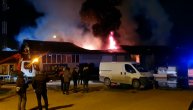 Veliki požar u Novom Sadu: Desetine vatrogasaca gase vatrenu stihiju