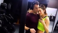 Dan zaljubljenih provode vežbajući u teretani: Anđela Jovanović ljubi Dudaša, on je zatim podiže