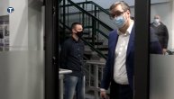 Vučić stigao na sednicu Predsedništva SNS
