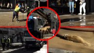 Svi napori da se reši haos u centru Beograda: Saobraćaj zaustavljen do 16h nakon pucanja cevi