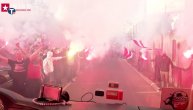Navijači dočekali fudbalere Zvezde