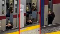 Puca mu glava od alkohola i ima osećaj da ga je pregazio voz: Pijan pao u metrou pa zaglavio vrata