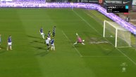 Holender sjajno propustio loptu za Asana za drugi gol Partizana