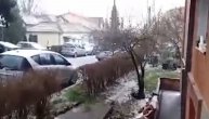 Pljusak snega i leda pogodio Beograd: Prestonica se zabelela za pola sata