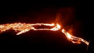 Proradio vulkan na Islandu: Lava obojila nebo u crveno, a meteorolozi kažu da je erupcija bila mala