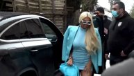Jelena Karleuša u nežno plavoj kombinaciji a svi su se pitali jednu stvar