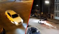 Seva na sve strane: Pijan vozio na tri točka pošto je četvrti odvalio o parkiran auto