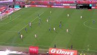 Mirko Ivanić ugurao loptu u mrežu Radnika za pobedu Zvezde