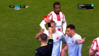 Varnice posle brutalnog starta: Za malo došlo do tuče fudbalera Zvezde i Vojvodine
