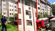 Požar u Novom Sadu: Vatrogasci odmah reagovali da spase majku i dete
