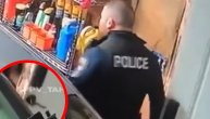 Divljak u uniformi: Pretresao garažu pa onda namerno lupao vratima po retrovizoru