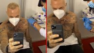 Seksi deka i italijanski plejboj se vakcinisao u Beogradu: Nije mrdnuo sa aerodroma