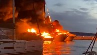 Požar u marini u Hrvatskoj: Vatra guta brodove