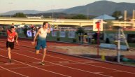 Muški i ženski atletičari u trci 4x100 metara: Atletsko prvenstvo Srbije u Kraljevu