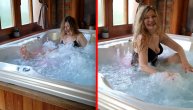 Dana Maksimović se praćaka i podvriskuje u džakuziju: Glumica menja poze dok se brčka!
