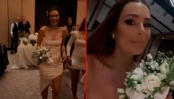 Po verovanju, ona je sledeća: Anastasija uhvatila bidremajer na svadbi, evo kako je reagovala
