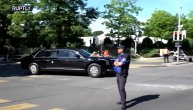 Furiozno na sastanak sa Putinom: Bajdenova kolona prolazi Ženevom