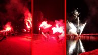 Firmaši zapalili Novi Sad: Spektakularna bakljada i vatromet navijača Voše o kojoj se priča